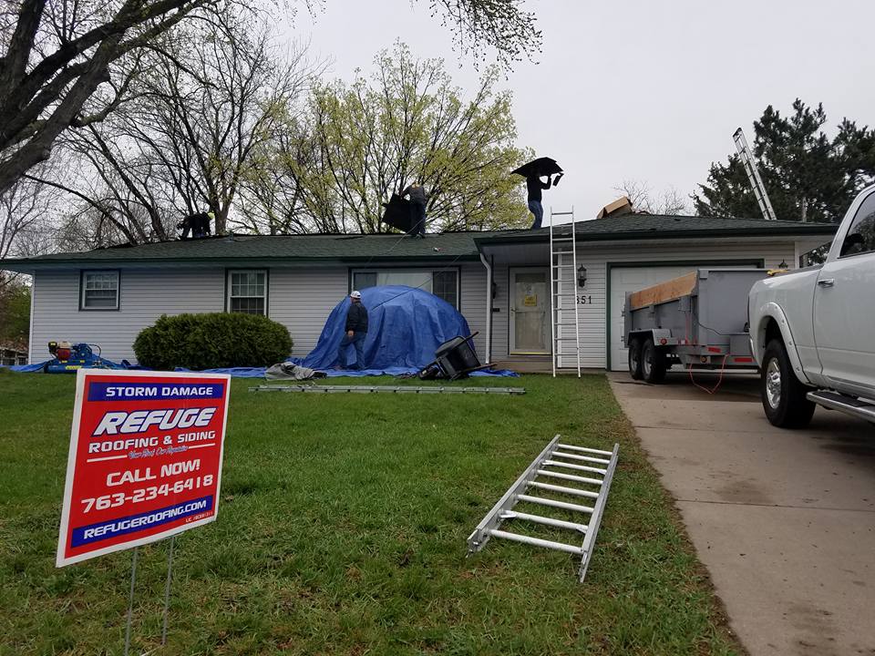 Hail Damage Roof Repair Watertown MN